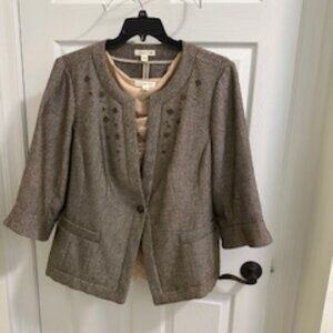 Coldwater Creek jacket with free camisole, size 22W jacket, 2x camisole